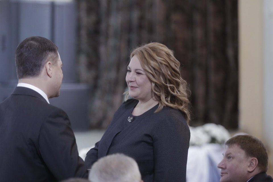 Вступление Елены Полонской в должность главы Пскова