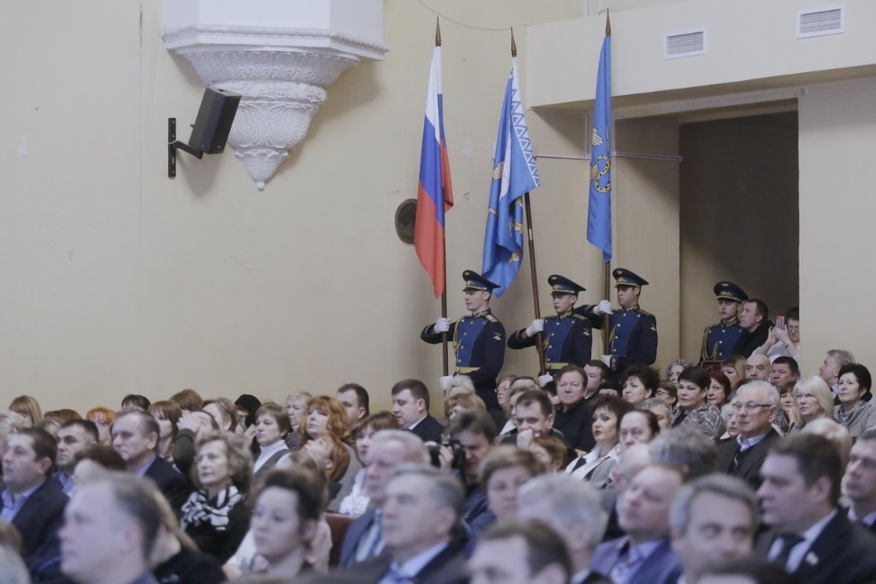 Вступление Елены Полонской в должность главы Пскова