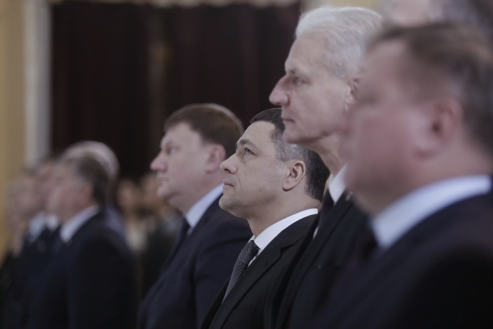 Вступление Елены Полонской в должность главы Пскова