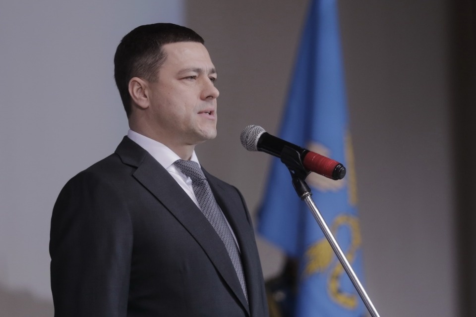 Вступление Елены Полонской в должность главы Пскова