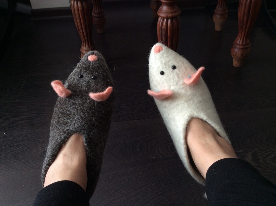 Зверотапочки, сделанные мастером Ириной Ивановой, можно будет купить на ярмарке «ART-ель»