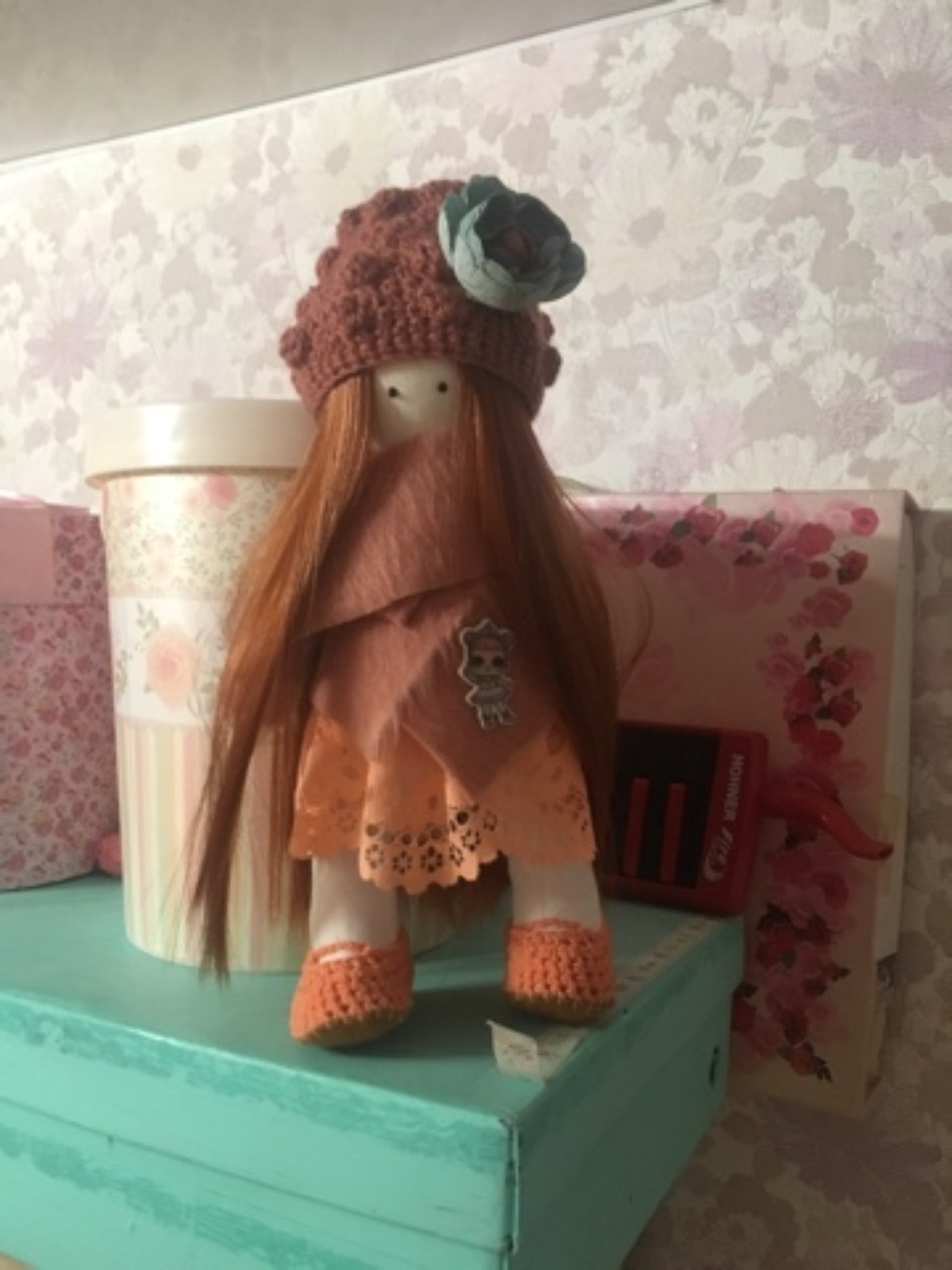 Интерьерные куклы ручной работы приготовила для ярмарки «ART-ель» Софья Неманова