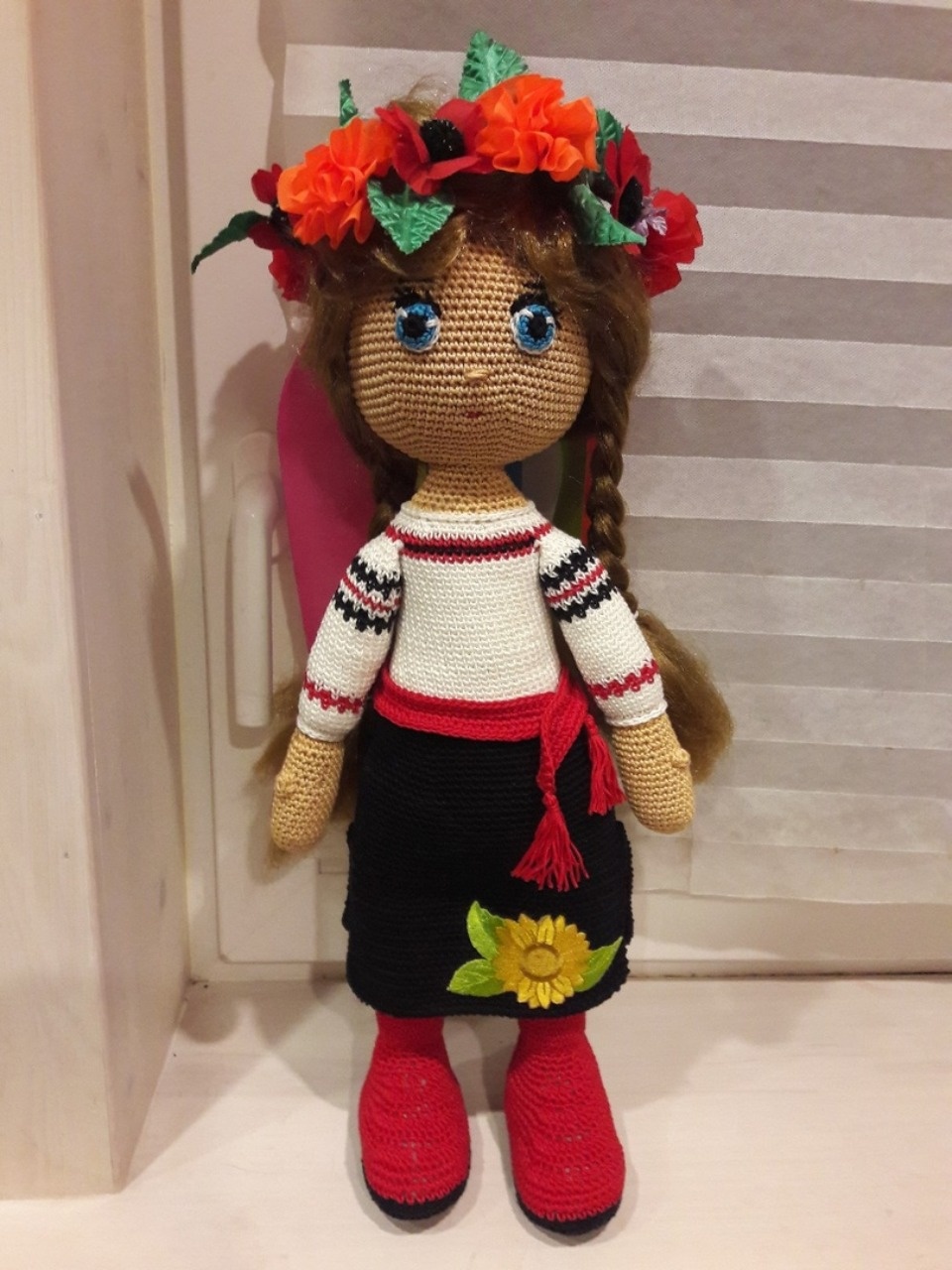 Вязаные куклы мастера Елены Антонюк выставят на новогодней ярмарке «ART-ель»