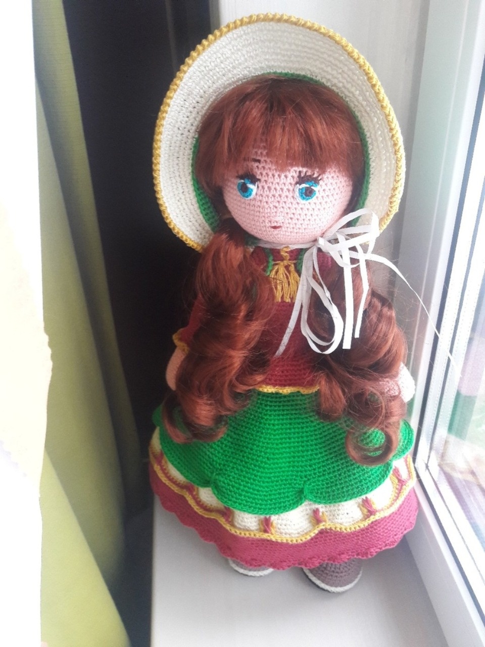 Вязаные куклы мастера Елены Антонюк выставят на новогодней ярмарке «ART-ель»