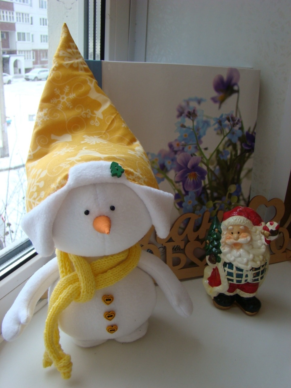 Купить задорного снеговика от мастера Марии Храмцовой смогут посетители «АRТ-ели»