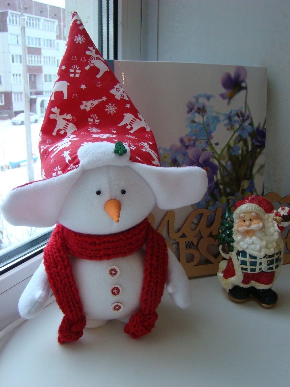 Купить задорного снеговика от мастера Марии Храмцовой смогут посетители «АRТ-ели»