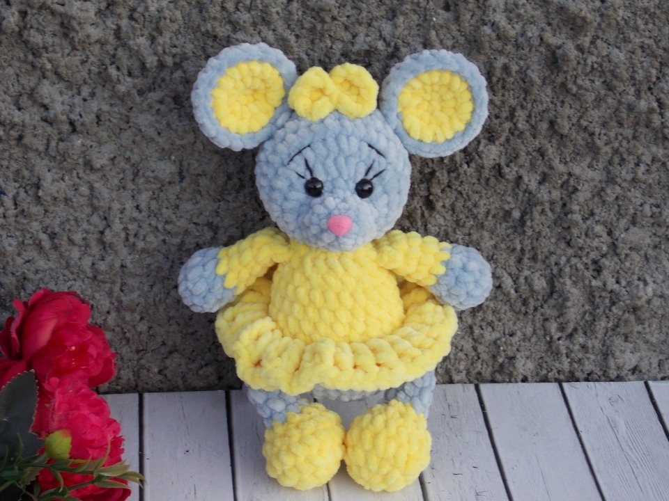 Плюшевых мышек от мастера Светланы Чепуровой можно будет купить на ярмарке «ART-ель»