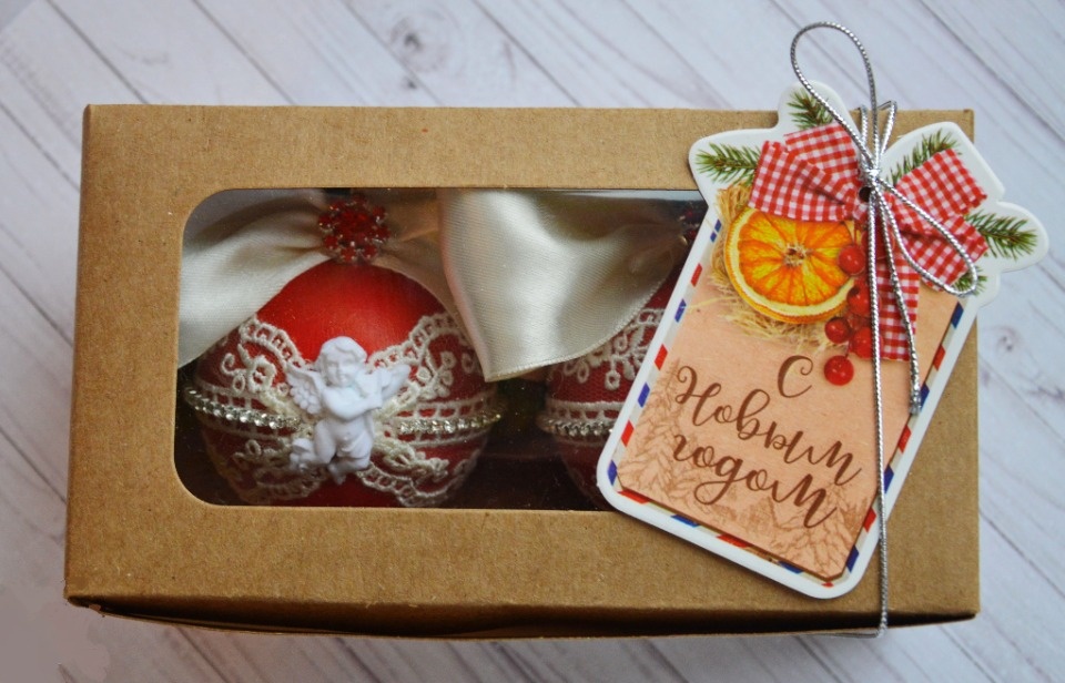 Набор ёлочных шаров «Зимняя сказка» представит мастер Анастасия Макарчук на выставке «ART-ель»