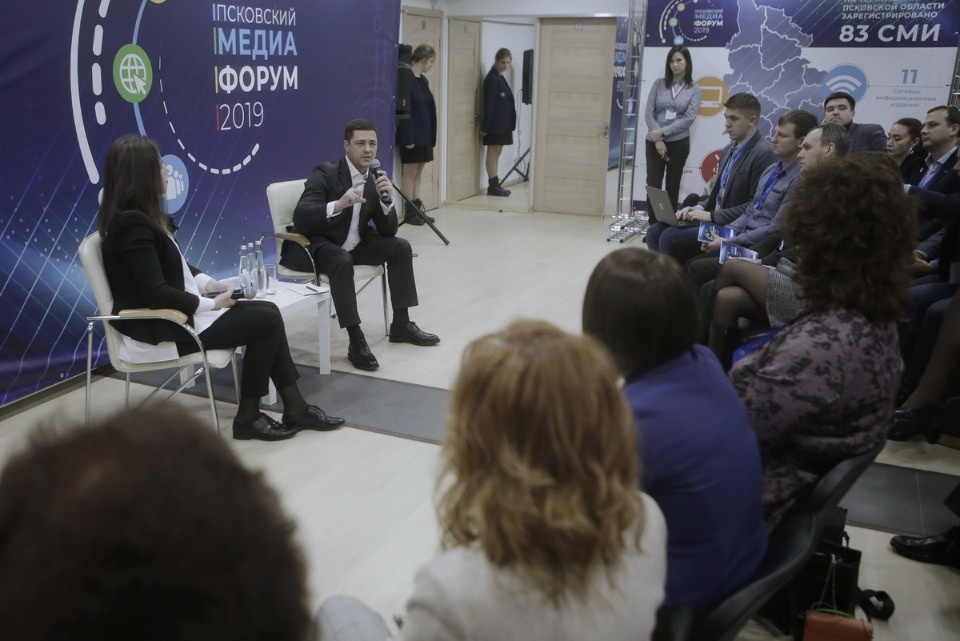 Встреча Михаила Ведерникова с журналистами Встреча Михаила Ведерникова с журналистами