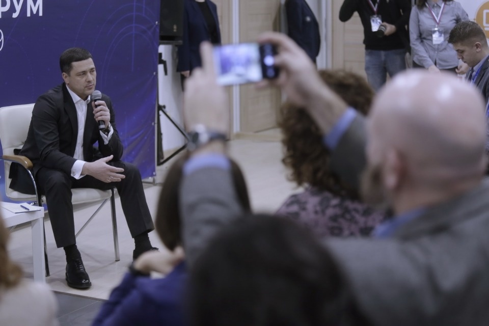 Встреча Михаила Ведерникова с журналистами Встреча Михаила Ведерникова с журналистами