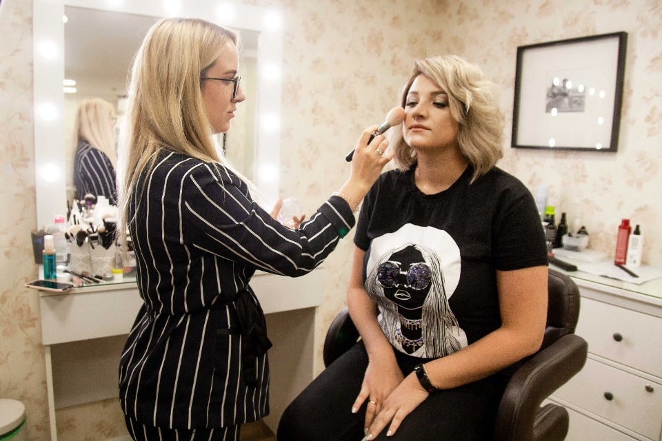 Ольга Новичкова: Я сделала макияж с акцентом на глаза