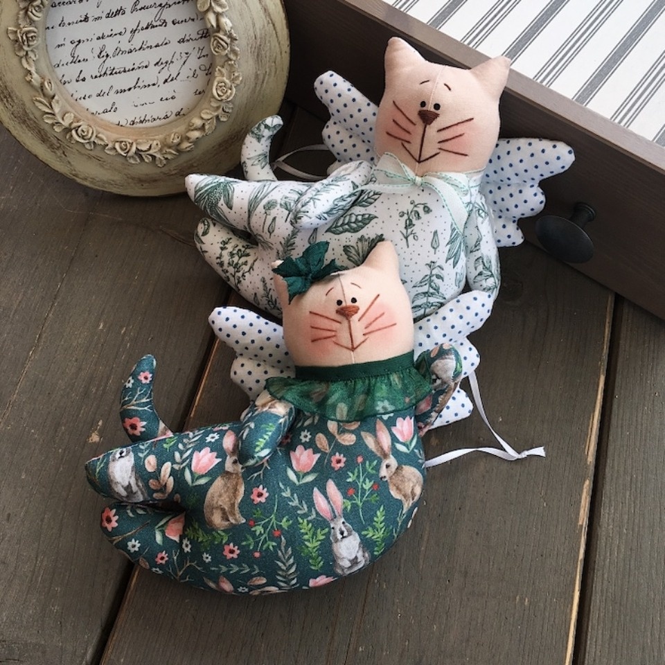 Текстильных мышек, сделанных мастером Юлией Чулковой, будут продавать на ярмарке «ART-ель»