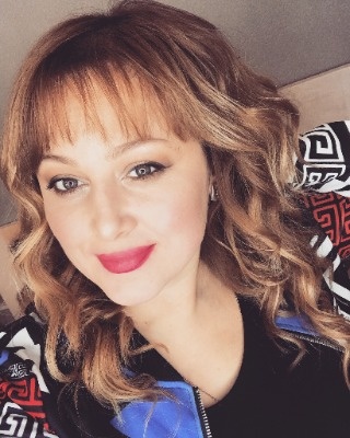 Эффектная девушка