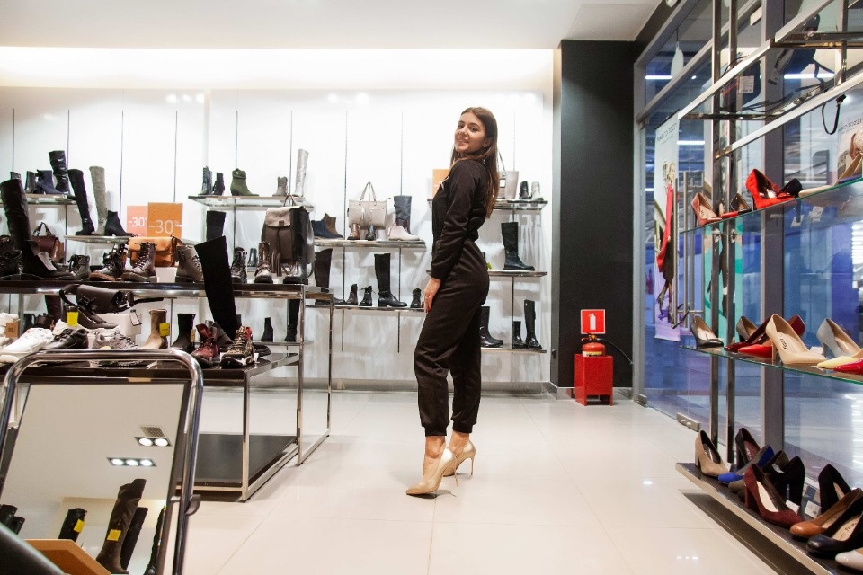 Эффектная девушка