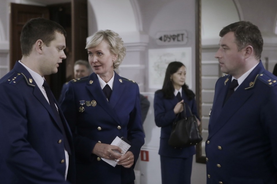 Прокуроры в Пскове отметили профессиональный праздник