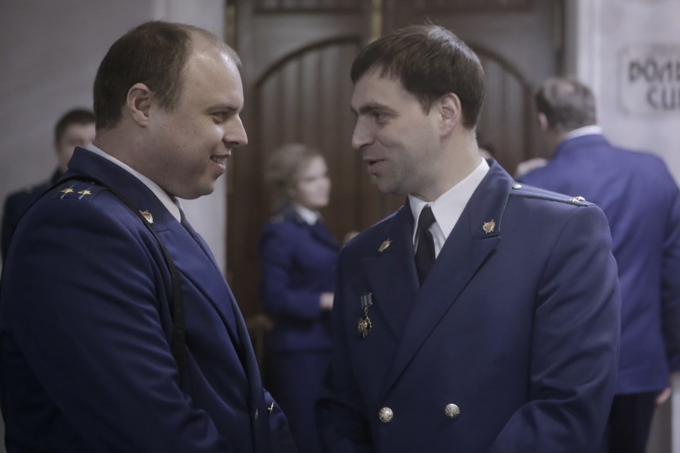 Прокуроры в Пскове отметили профессиональный праздник