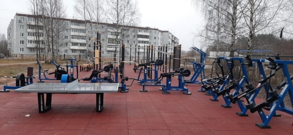 В Псковской области построят пять спортивных площадок для сдачи ГТО