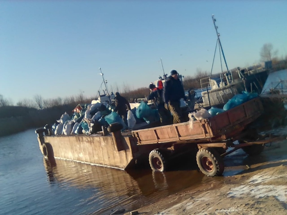 30 кубометров отходов вывез регоператор по обращению с ТКО с Талабов