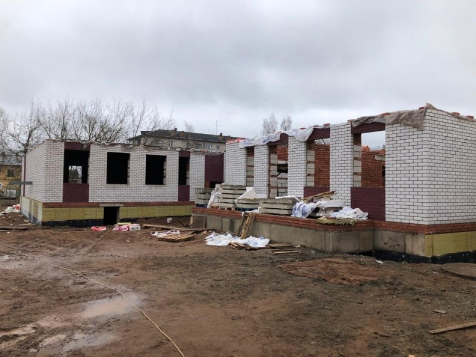 За строительством великолукской школы можно будет наблюдать онлайн