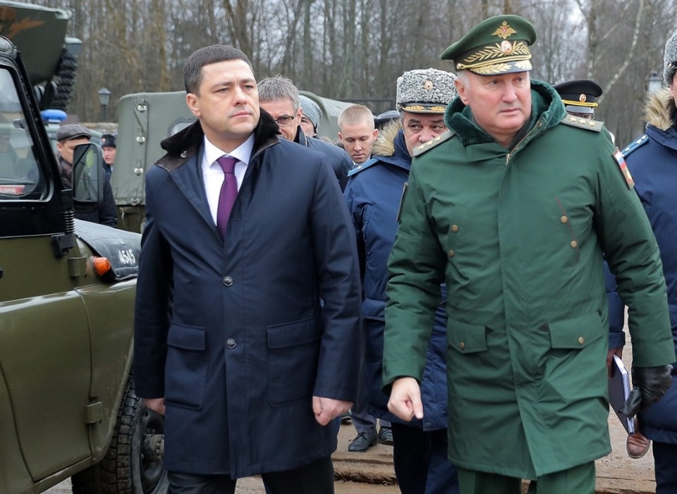 В Псков прибыл замминистра обороны России Андрей Картаполов