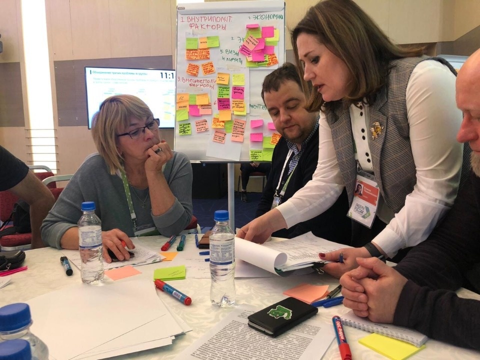 Журналисты на конкурсе «Лидеры России» предложили городам обменяться мэрами