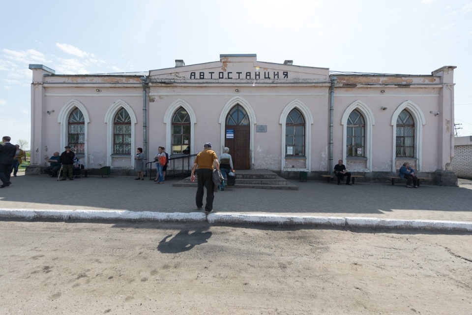 В Опочке ремонтируют автостанцию