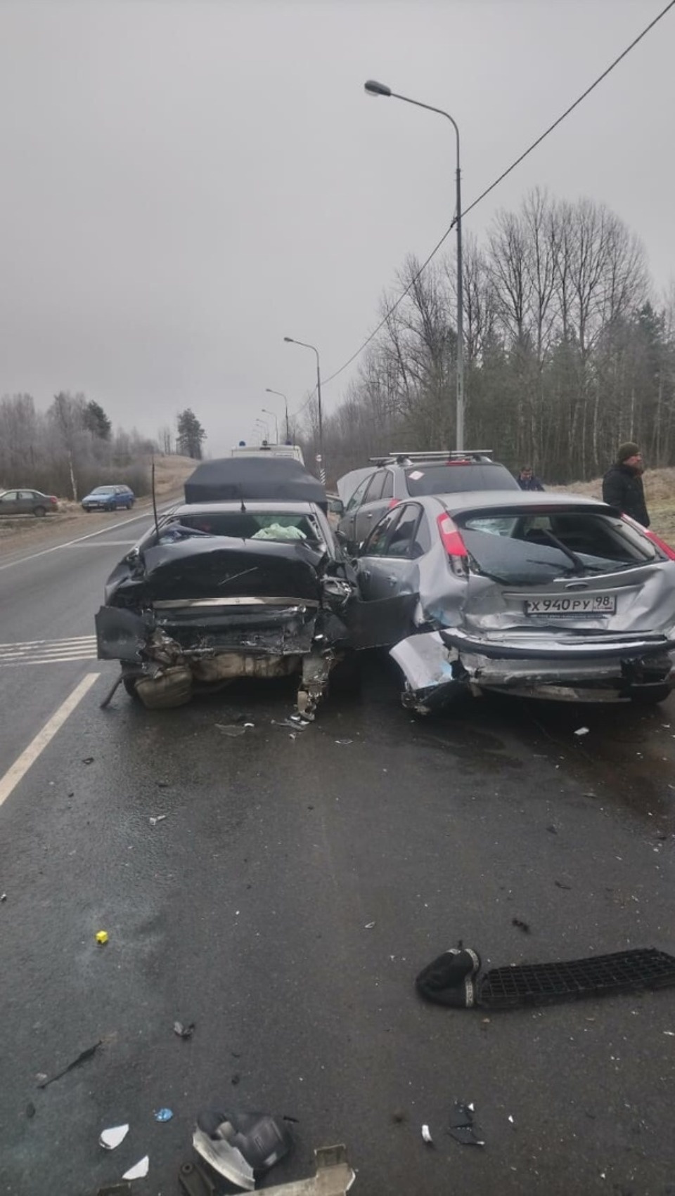 Полиция: Спровоцировавший аварию в Подборовье с пятью пострадавшими был пьян (ФОТО)