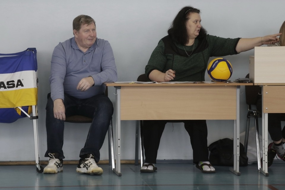 Волейбольный турнир в Пскове среди юных спортсменов