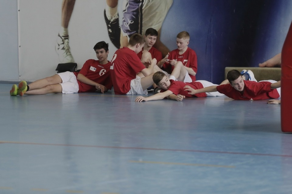 Волейбольный турнир в Пскове среди юных спортсменов