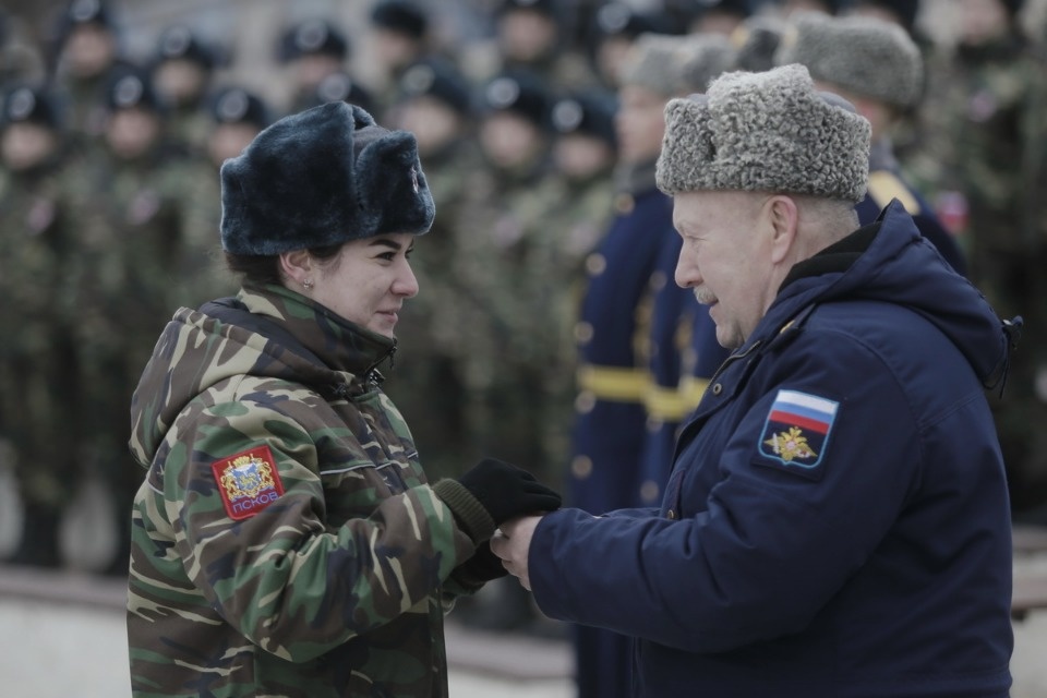 Псков празднует День защитника Отечества 