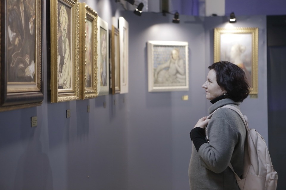 Персональная выставка Никаса Сафронова «Ожившие полотна»