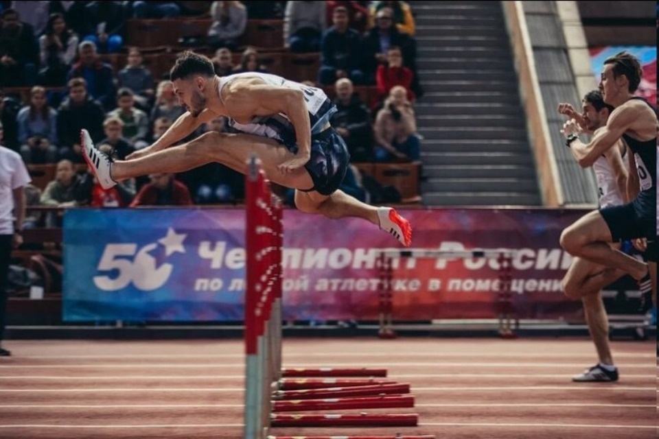 Псковский спортсмен Константин Шабанов взял золото на чемпионате России по легкой атлетике