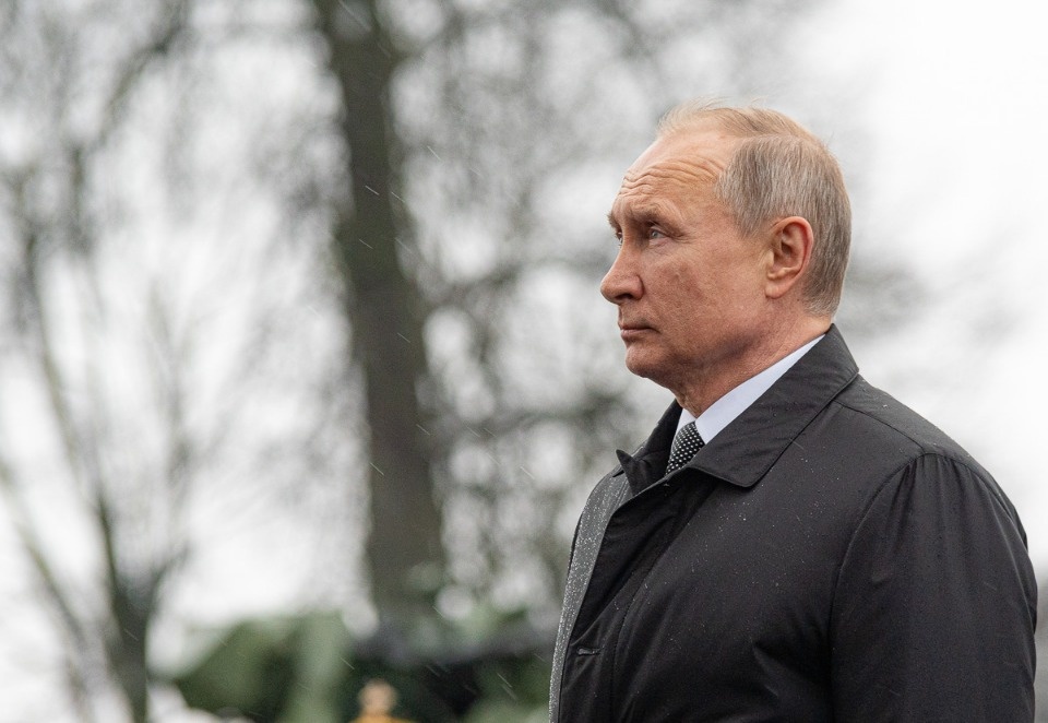 В Пскове с участием президента Путина почтили память бойцов шестой роты