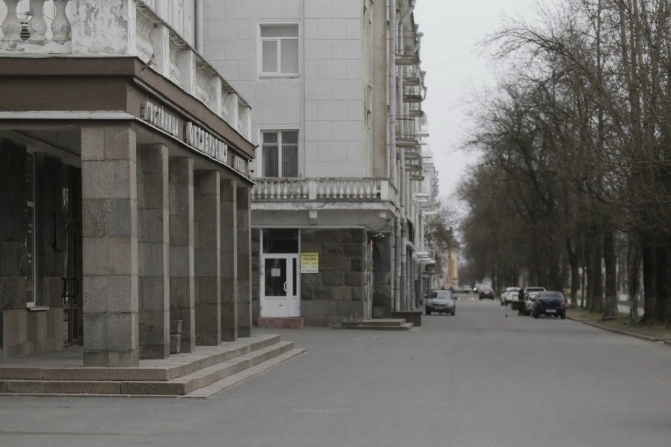 Псков на карантине