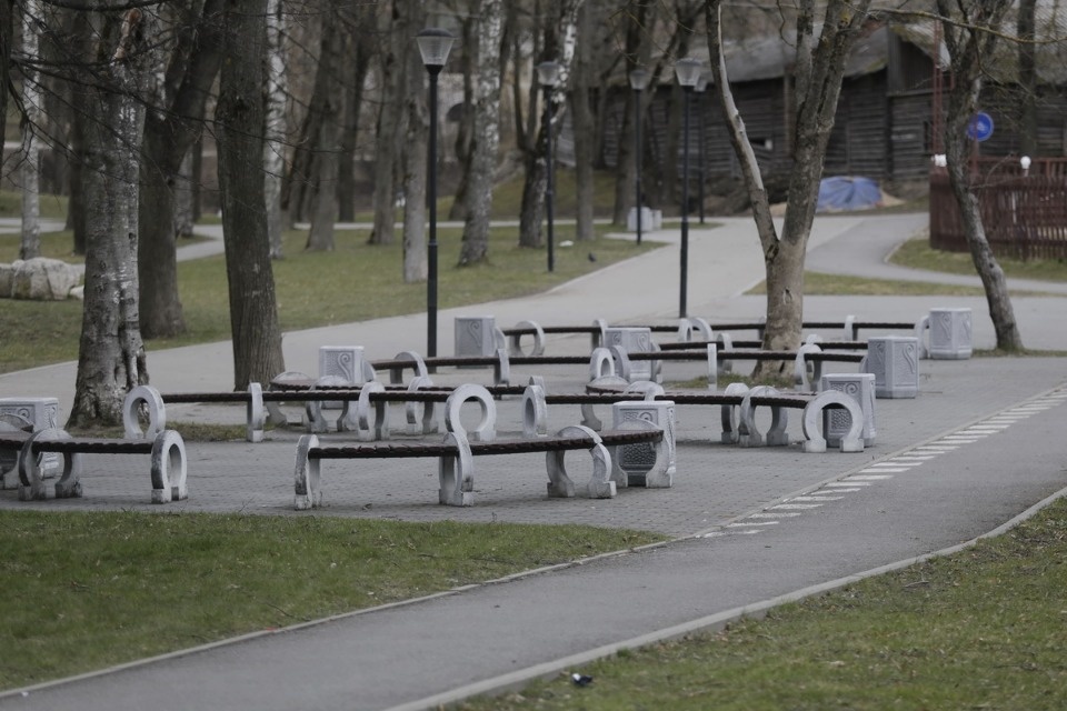 Псков на карантине