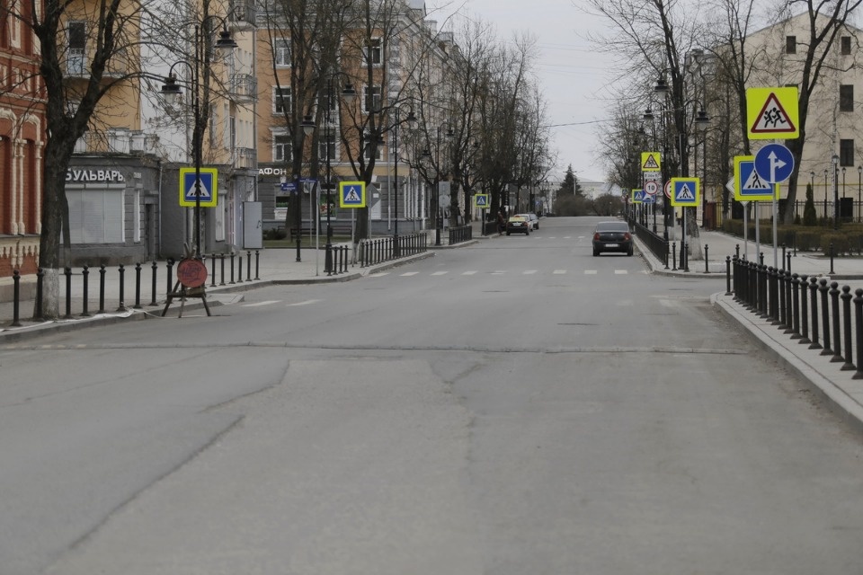 Псков на карантине