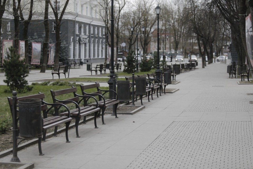 Псков на карантине