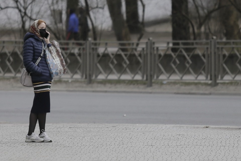 Псков на карантине