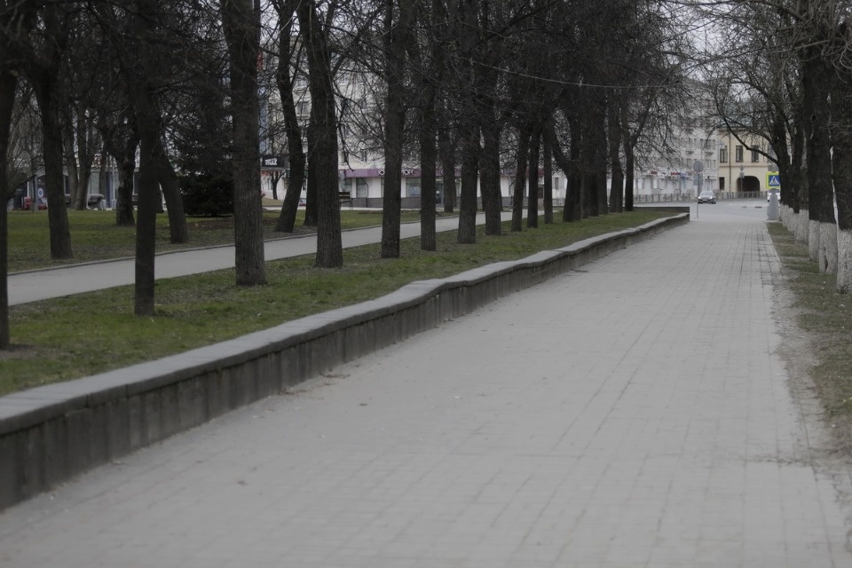 Псков на карантине