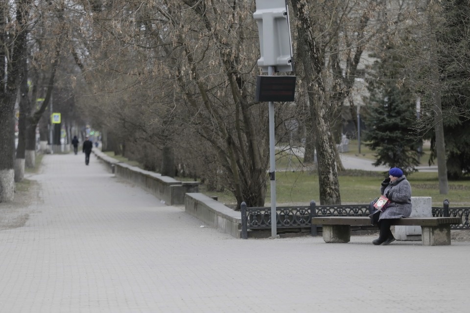 Псков на карантине