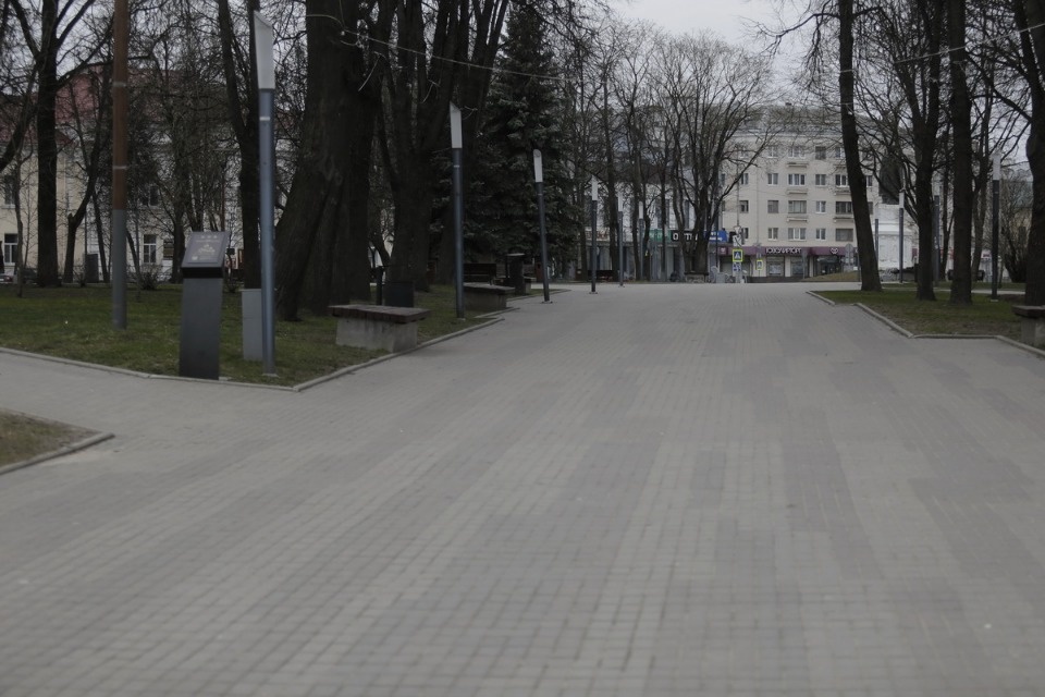 Псков на карантине