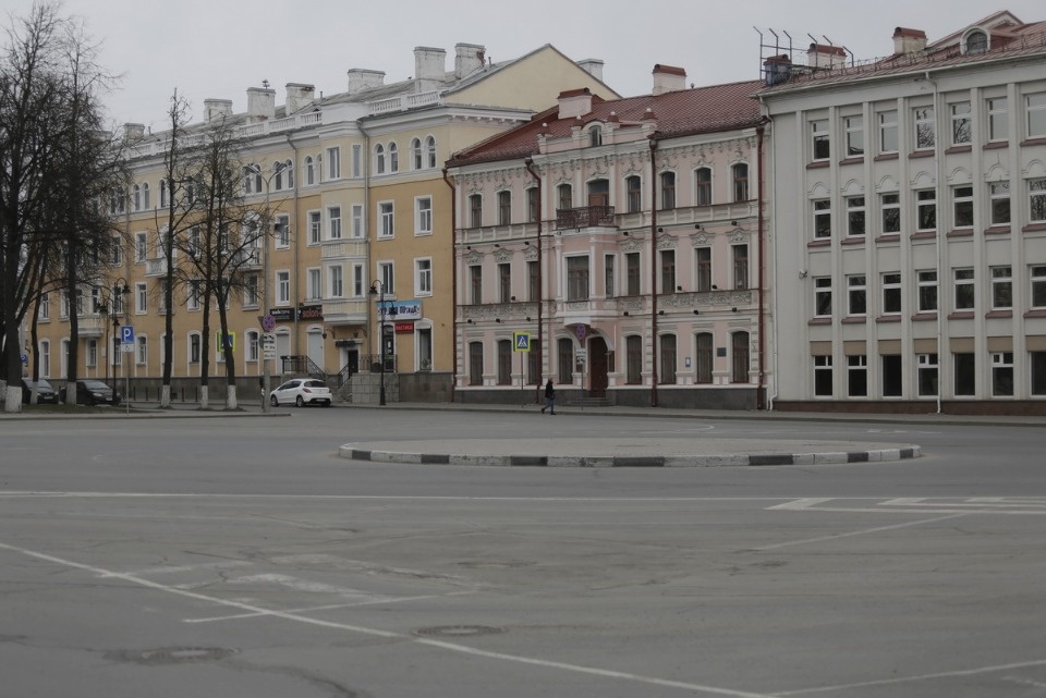 Псков на карантине
