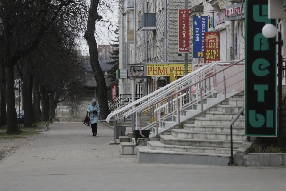 Псков на карантине