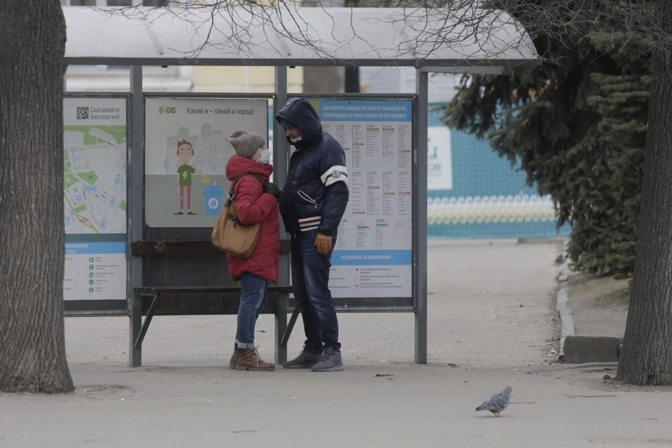 Псков на карантине