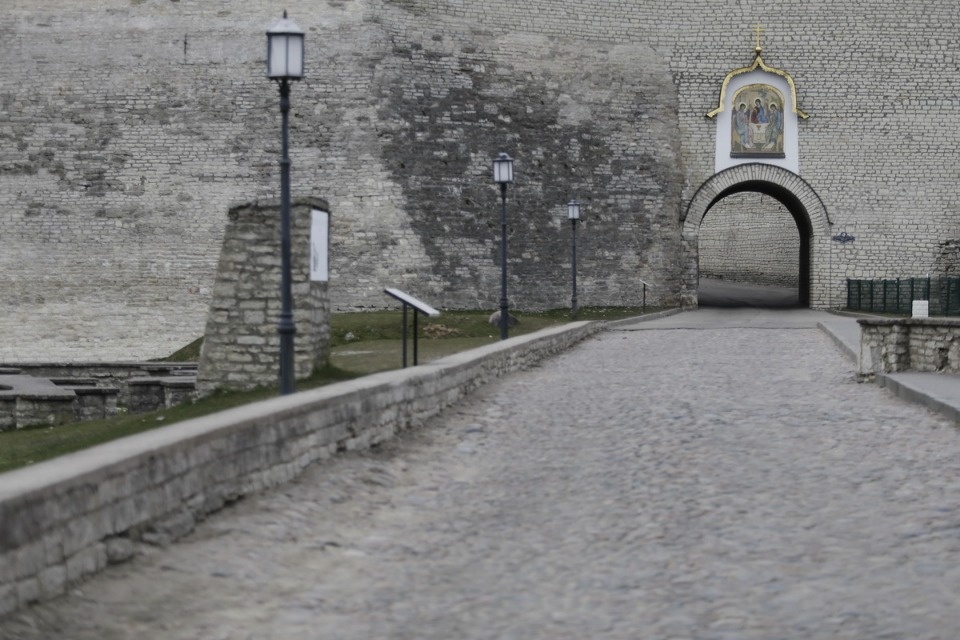 Псков на карантине