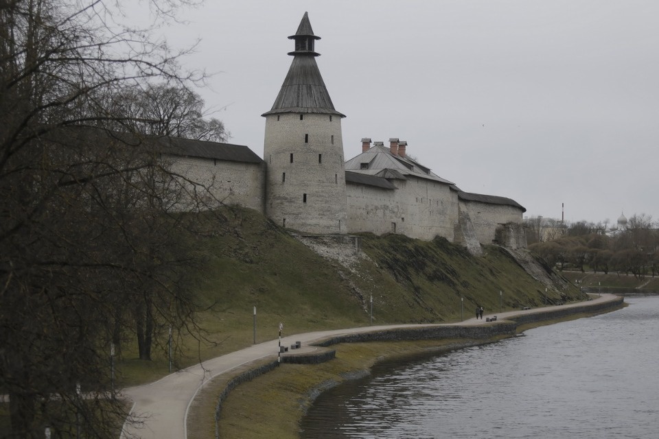 Псков на карантине