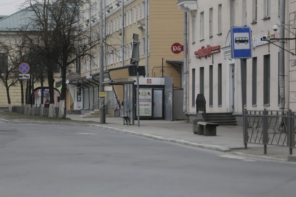 Псков на карантине