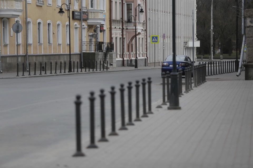 Псков на карантине