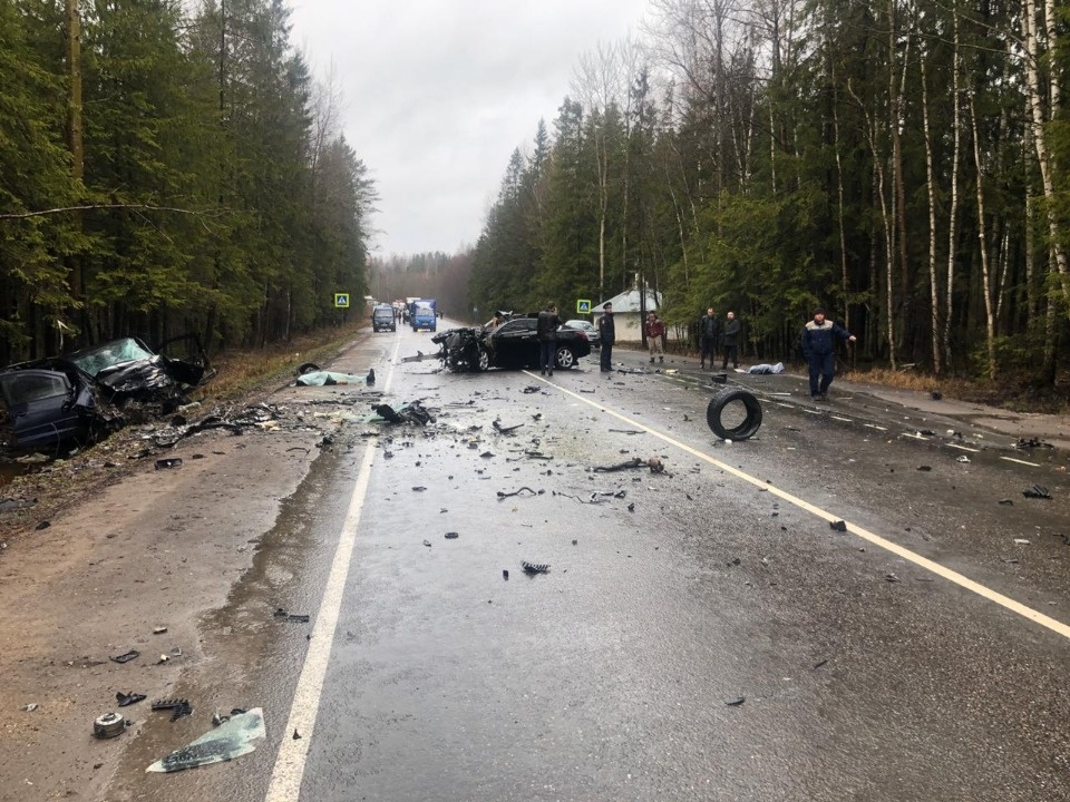 В ДТП под Елизарово погибли оба водителя