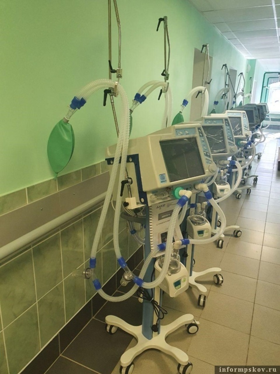 Все ИВЛ «Авента-М» выведены из эксплуатации в псковском COVID-центре